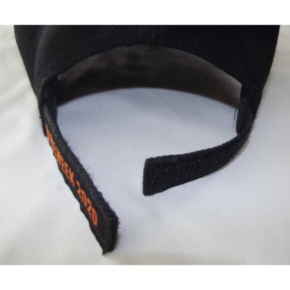 BIKE WEEK Hat 2020 Mrytle Beach black gold baseball cap Adjustable Strapback - Picture 7 of 8